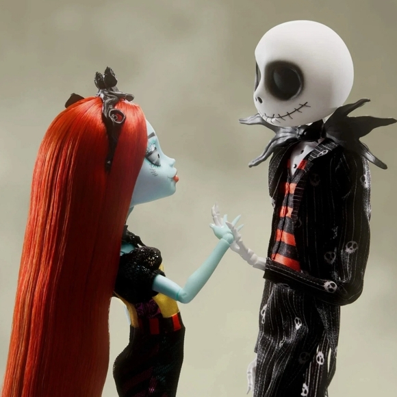 🪩Monster High Skullector Disney's The Nightmare Before Christmas Jack & Sally - Picture 5 of 16